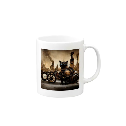 スチームパンク猫 Mug