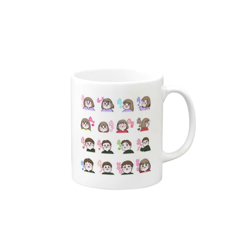 あっ　男女 Mug