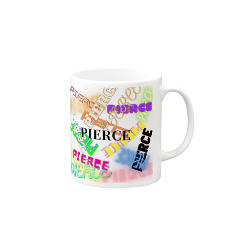 PIERCE ロゴ入りマグカップ Mug