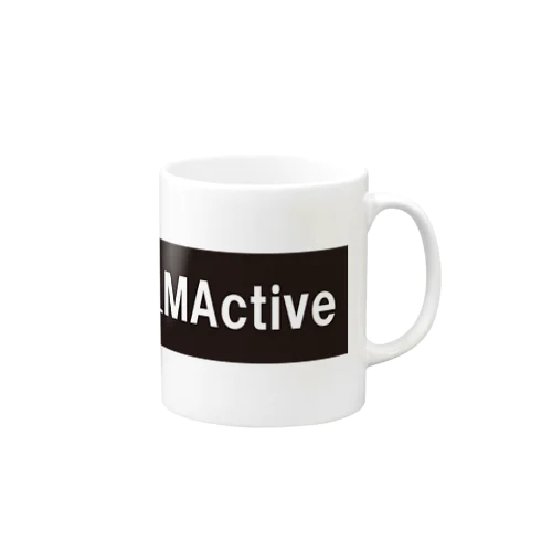 MActive横ロゴオリジナルグッズ マグカップ