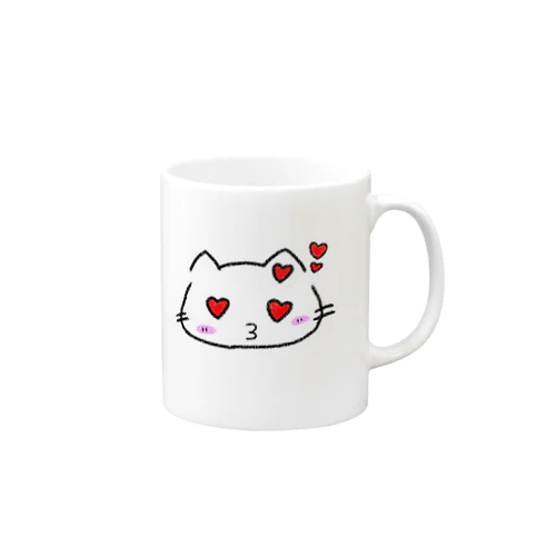 こころねこ🐈🌟（😘バージョン） Mug