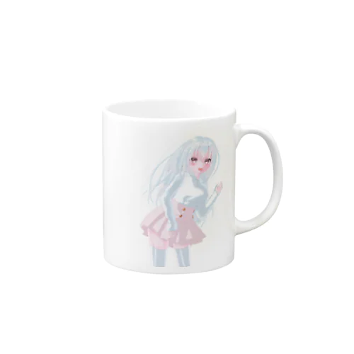 白雪ちゃんのびっくり顔 Mug