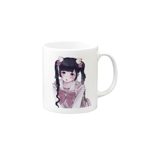 ヤンデレ地雷女子　雪　ズーム Mug