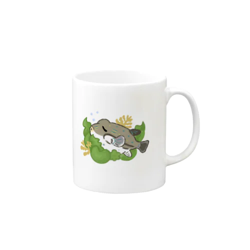 【マグカップ】お休みキタマクラ君 Mug