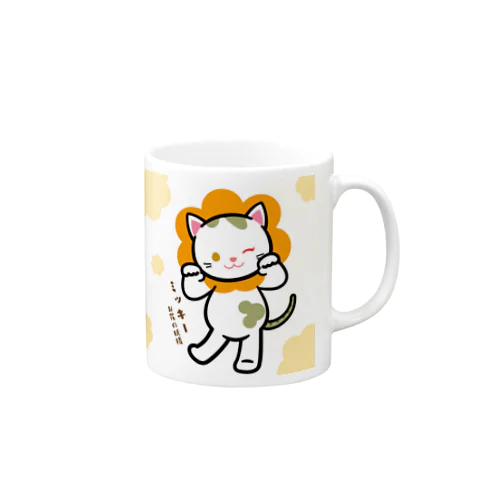 ミッキーマグ（お花の妖精・オレンジ） Mug