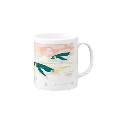 四季（ペンギン遊泳） Mug