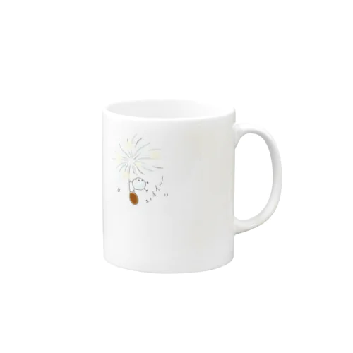 ほえほえくん　　　　わたげで世界旅行 Mug