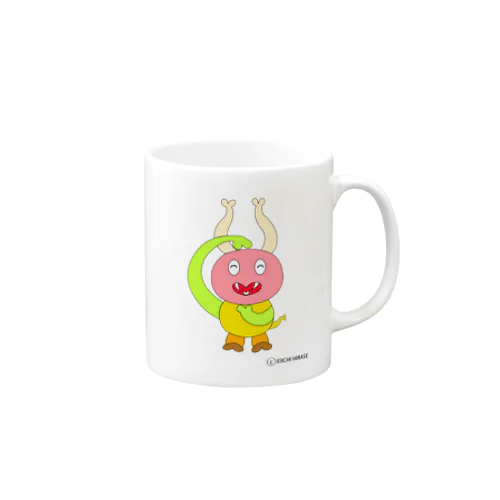 笑顔の珍獣ハーピーくん Mug