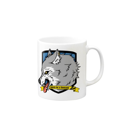 オオカミ Mug