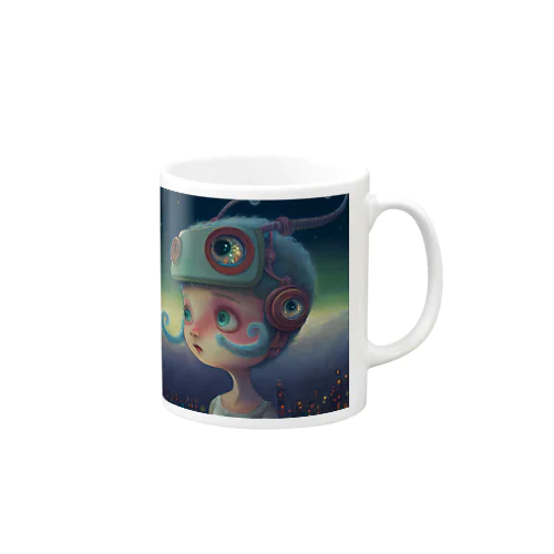 頭の中がVR君 Mug