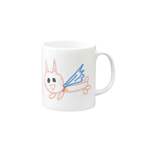 らくがきヒーローネコ Mug