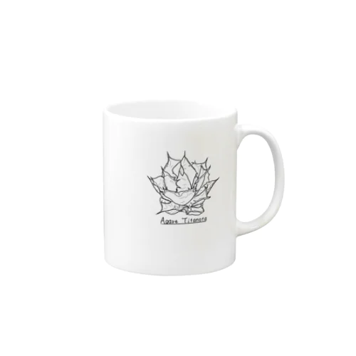 アガベ　チタノタ Mug