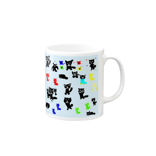 ねこちゃんオールスターズ Mug