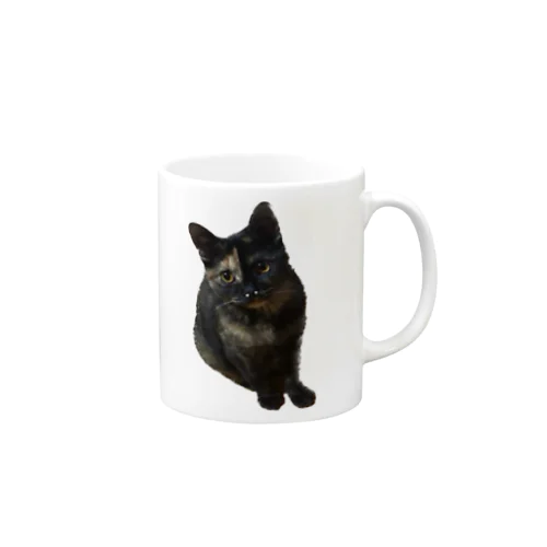 サビ猫くう Mug