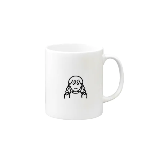 ツインテールな女の子 Mug