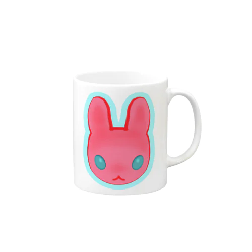 つよつよ！ピンクのうさぎさん！ Mug