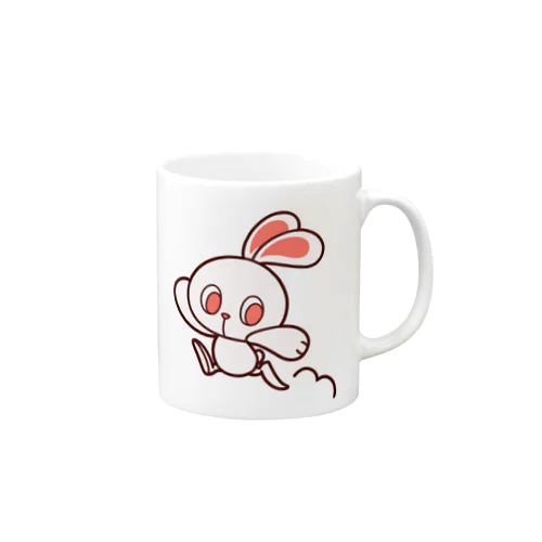 ぽっぷらうさぎ(じゃんぷ！) Mug