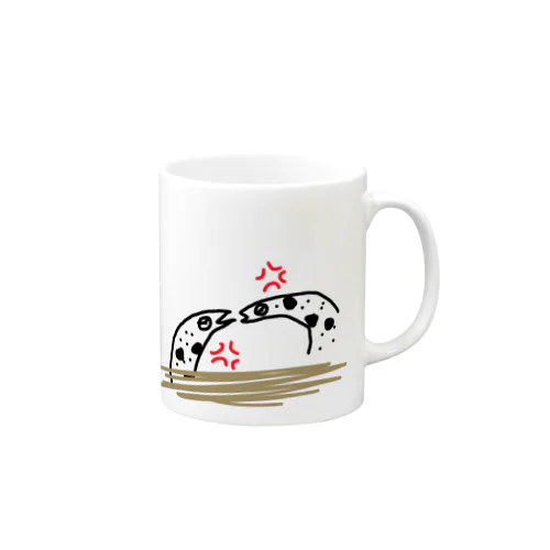 ちんあなごの喧嘩 Mug