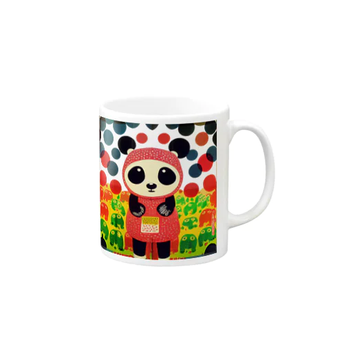 カラフルな生き物シリーズ Mug