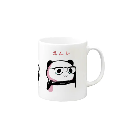 めがねのパンダ Mug