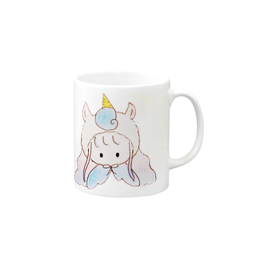 夢みるユニコーンちゃん Mug