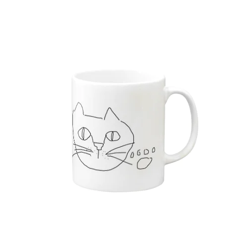 とりあえずのねこ Mug