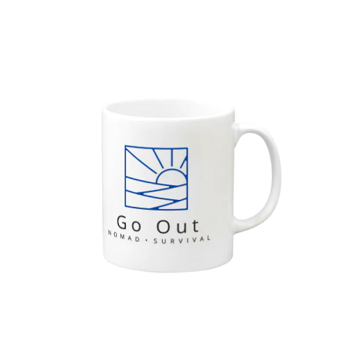 GoOut | NOMAD・SURVIVAL マグカップ