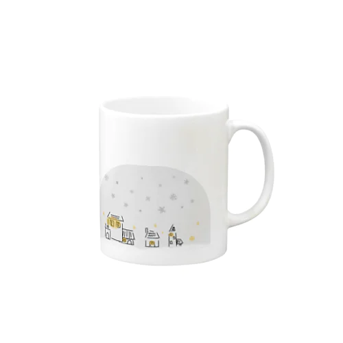 冬のいえ Mug