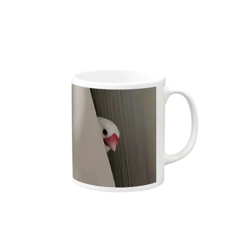 文鳥は見た Mug