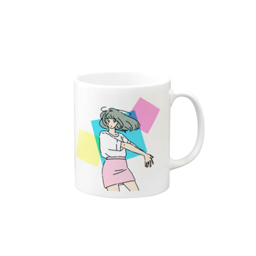 ミニスカポップ Mug