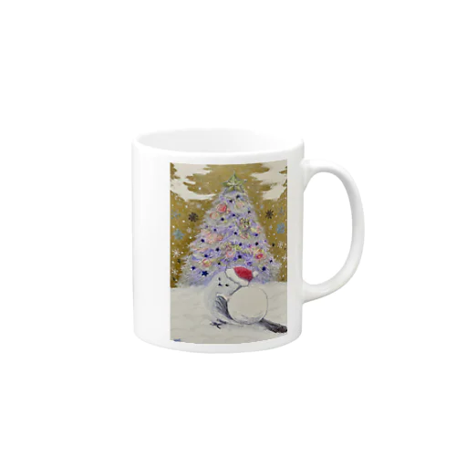 シマエナガのメリークリスマス Mug