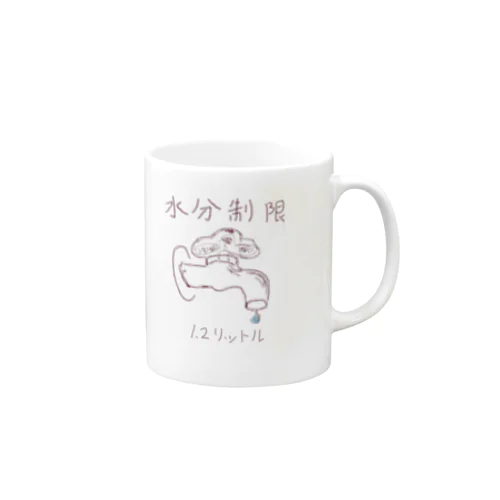 水分制限 Mug