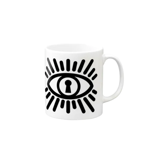 かぎあなの目 〜The keyhole’s eye〜 Mug