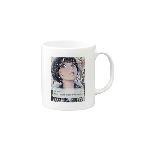 Snow Girl Mug