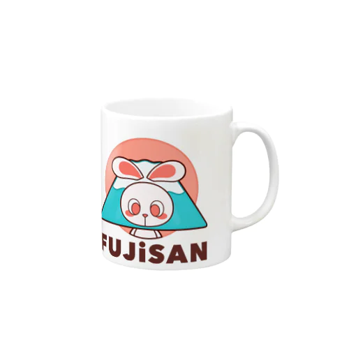 ぽっぷらうさぎ(FUJISAN) Mug