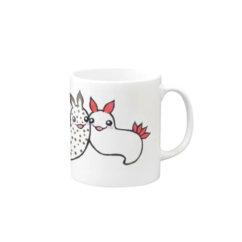 干支に因んだ海の生き物【卯🐰】 Mug