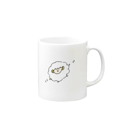 上機嫌ひつじちゃん Mug