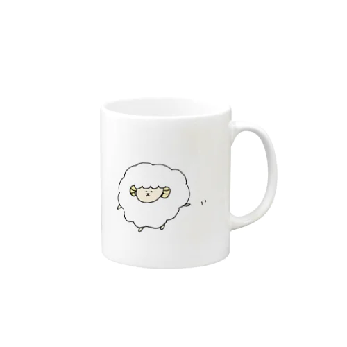 てくてくひつじちゃん Mug