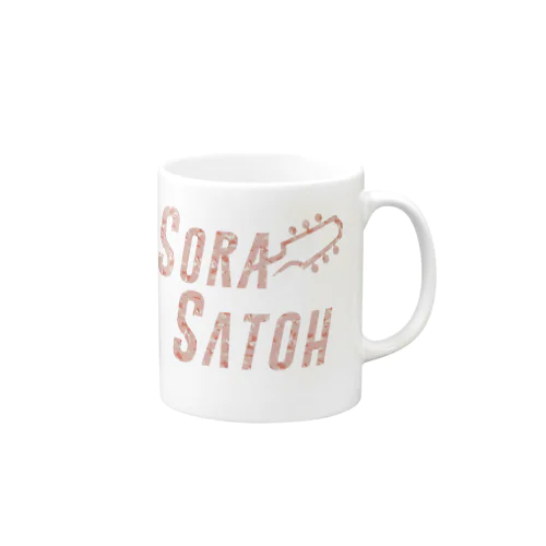 鶴柄 - Sora Satoh ギターロゴ Mug