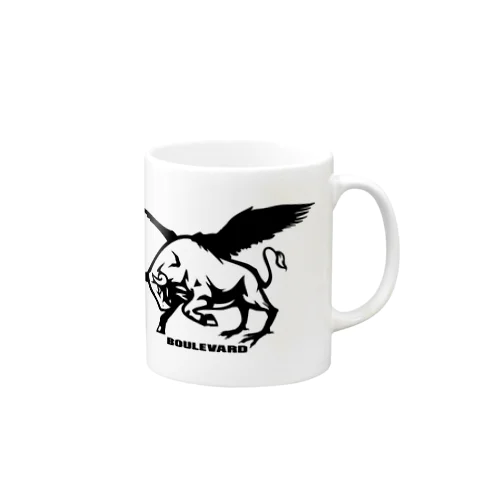 BULL BIRD 2023 (黒ロゴ) Mug