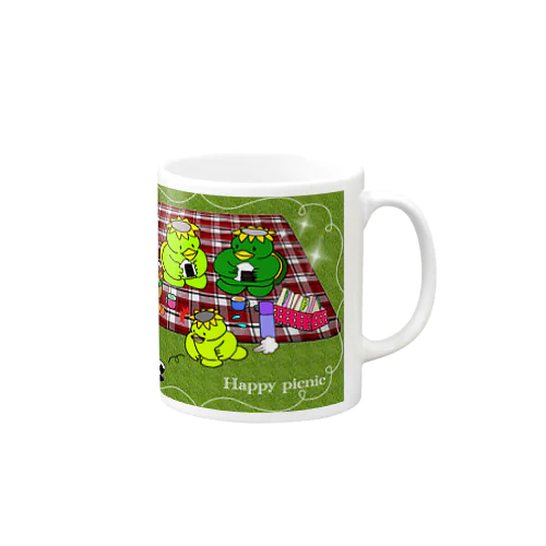 カッパラダイスの楽しいピクニック Mug