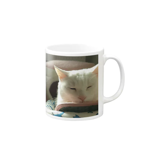 しろねこまる Mug