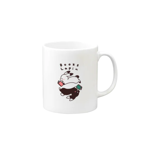 架空うさぎ専門書店　BOOKS Lapin Mug