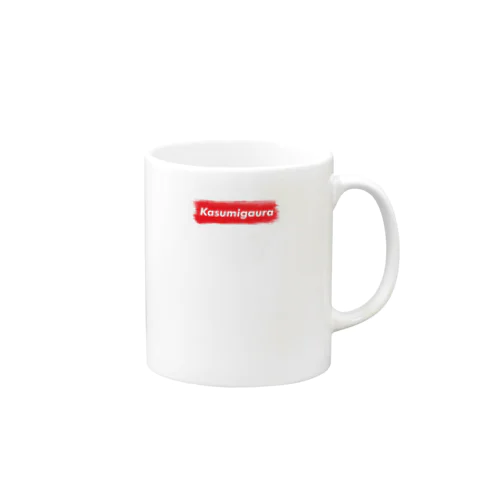 かすみがうら市 ｜普段づかいできるご当地グッズ｜ブラシボックスロゴ Mug
