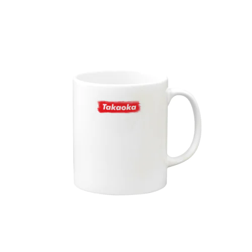 高岡市 ｜普段づかいできるご当地グッズ｜ブラシボックスロゴ Mug