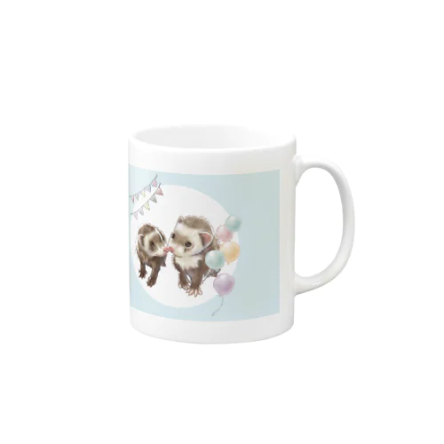 【No.16】I LOVE FERRET Mug