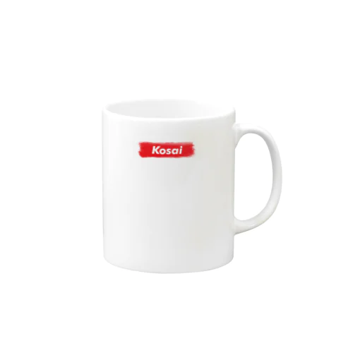 湖西市 ｜普段づかいできるご当地グッズ｜ブラシボックスロゴ Mug