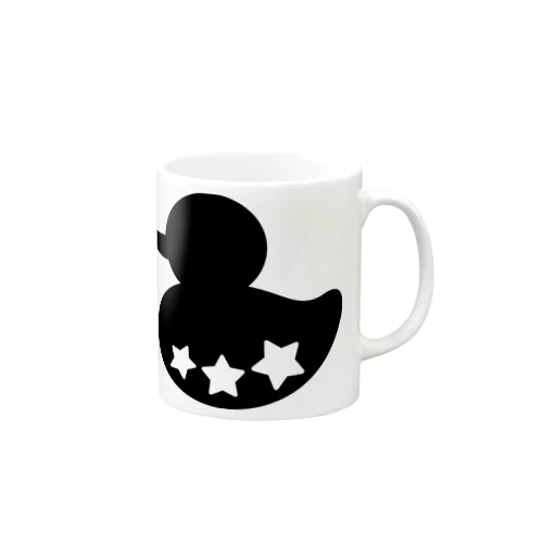 あひる(BLK) Mug