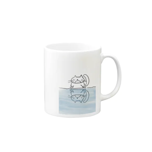 ソロネコ Mug