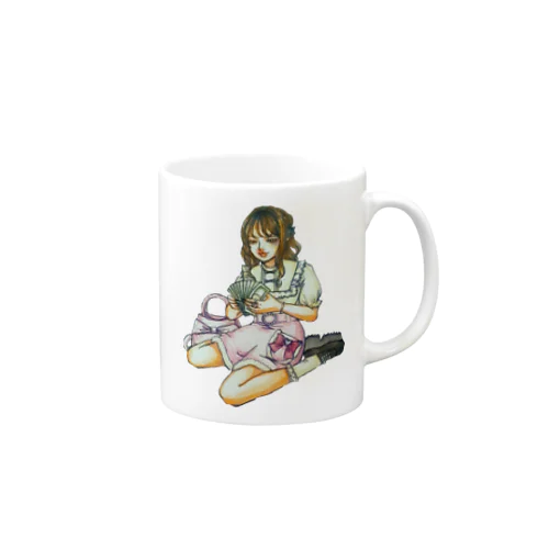 幸福な女 Mug